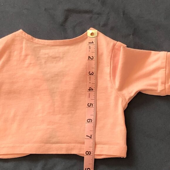 Children's Place Pink Bolero Short Cropped Jacket Long Sleeves Size 12-18M - Picture 14 of 14